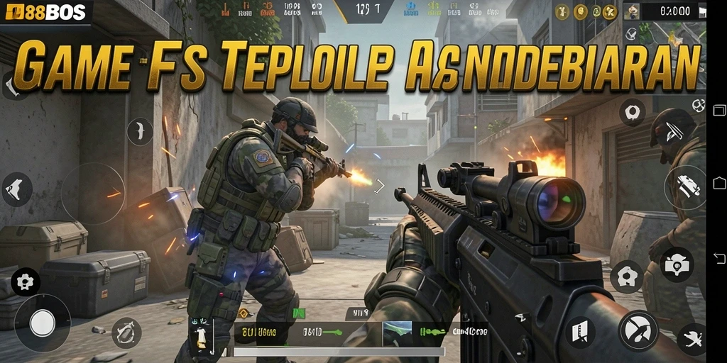 Tampilan mengesankan dalam gameplay intens FPS