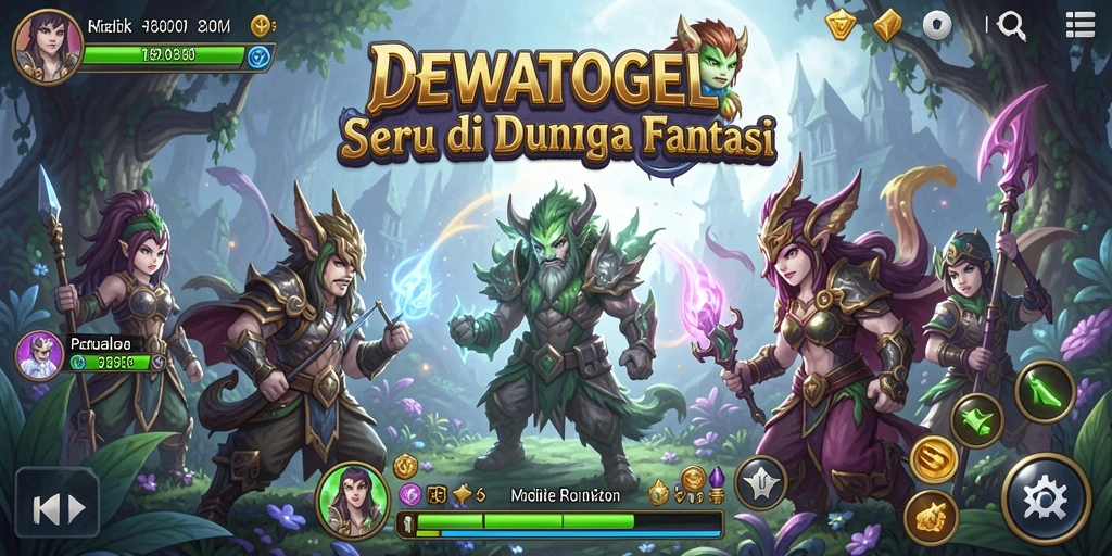 Gameplay seru DEWATOGEL dengan eksplorasi yang mendalam.