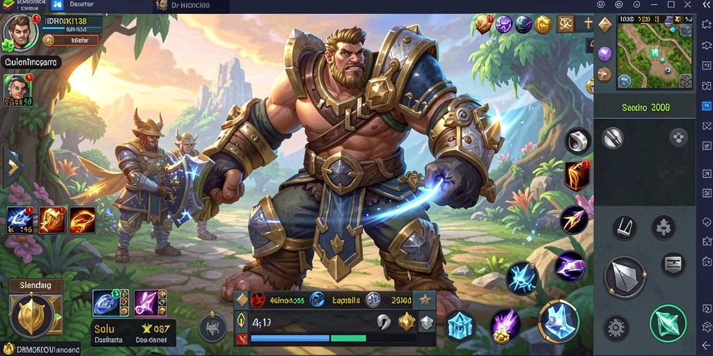 Tangkapan layar gameplay IDRHOKI138 yang menampilkan pertarungan seru.
