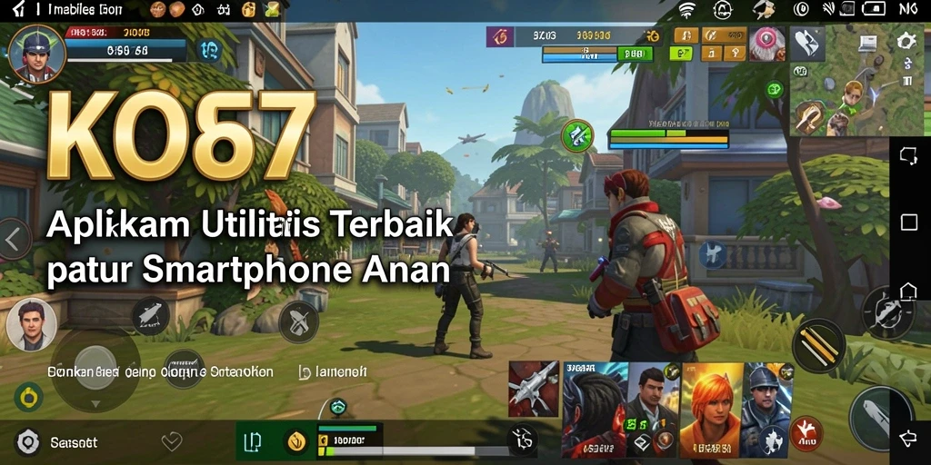 Tampilan antarmuka KO857 yang sederhana dan efektif dalam optimasi Utility.