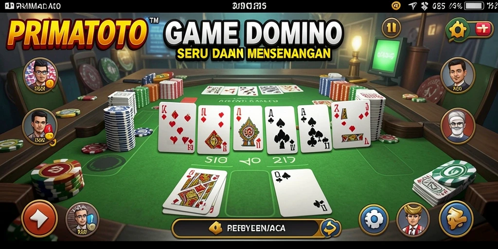 Tampilan gameplay seru dalam PRIMATOTO dengan teman-teman.