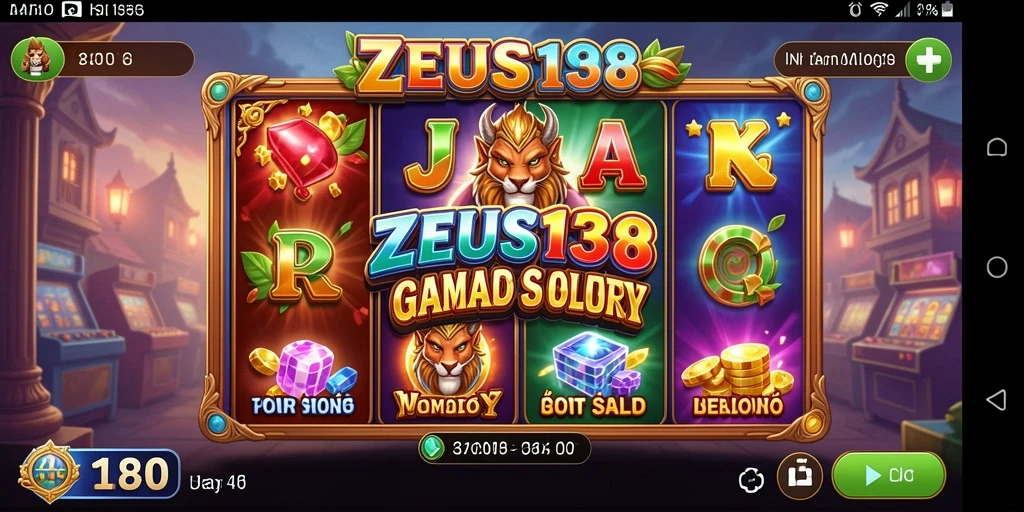 Tampilan menarik dari gameplay ZEUS138 dengan grafis slot yang memukau.